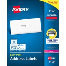 Avery AVE5160 Address Label