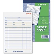 TOPS TOP46500 Order Book