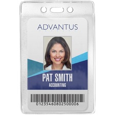 Advantus AVT75419 Badge Holder