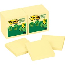 Post-it MMMR330RP12YW Adhesive Note