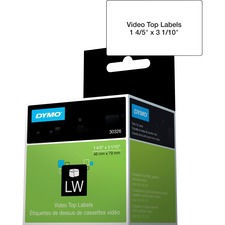 Dymo DYM30326 Video Tape Label