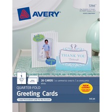 Avery AVE03266 Greeting Card