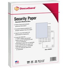 DocuGard PRB04541 Security Paper