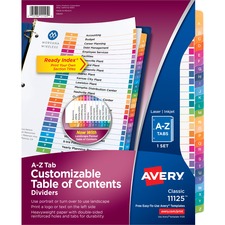Avery AVE11125 Index Divider