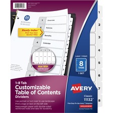 Avery AVE11132 Index Divider