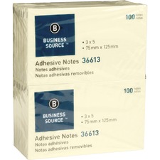 Business Source BSN36613 Adhesive Note