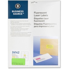 Business Source BSN26142 Color Coded Label