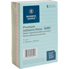 Business Source BSN16501 Adhesive Note