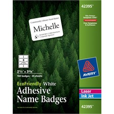 Avery AVE42395 Name Badge Label