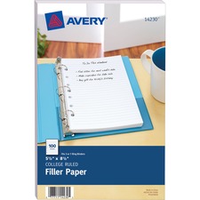 Avery AVE14230 Refill Writing Sheet