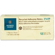 Business Source BSN21459 Adhesive Note