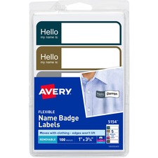 Avery AVE5154 Name Badge Label