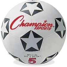 Champion Sports CSISRB5 Soccer Ball