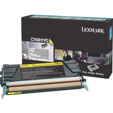 Lexmark C748H1YG Toner Cartridge
