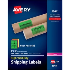 Avery AVE5964 Shipping Label