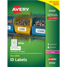 Avery AVE61533 ID Label