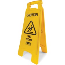 Rubbermaid Commercial RCP611277YWCT Safety Sign