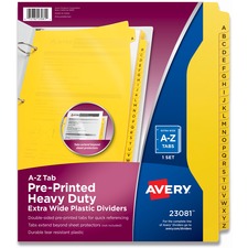 Avery AVE23081 Index Divider