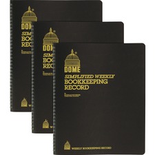 Dome DOM600BD Accounting Book