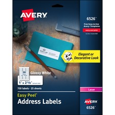 Avery AVE6526 Shipping Label