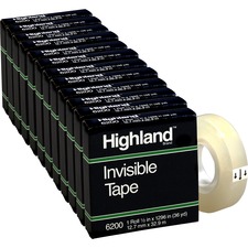 Highland MMM6200121296BX Invisible Tape