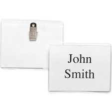 Business Source BSN19184 Name Badge Holder