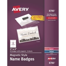 Avery AVE8780 Name Badge