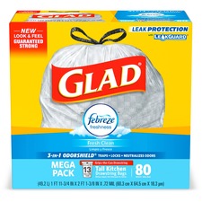 Glad CLO78899BD Trash Bag