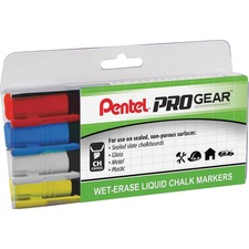 Pentel PENSMW26PGPC4M1 Chalk Marker