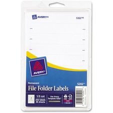 Avery AVE05202 File Folder Label