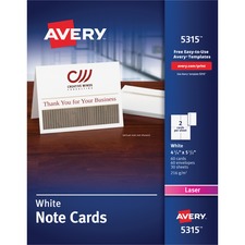 Avery AVE5315 Greeting Card