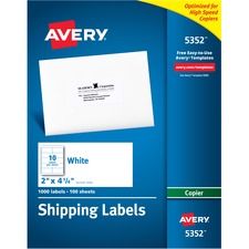 Avery AVE5352 Address Label