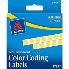 Avery AVE05792 Color Coded Label
