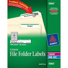 Avery AVE5866 File Folder Label