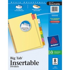 Avery AVE11111 Tab Divider