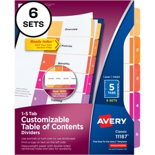 Avery AVE11187 Index Divider