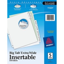 Avery AVE11221 Tab Divider
