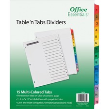 Avery AVE11675 Index Divider