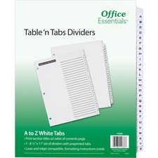Avery AVE11676 Index Divider