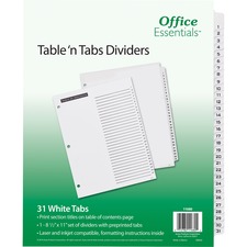 Avery AVE11680 Index Divider