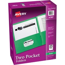 Avery AVE47987 Pocket Folder