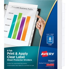 Avery AVE75501 Index Divider