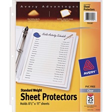 Avery AVE75530 Sheet Protector