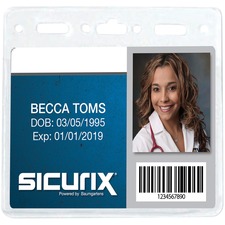 SICURIX BAU67830 Badge Holder