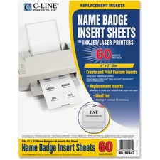 C-Line CLI92443 Name Badge Label