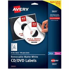 Avery 5931 Optical Disc Label