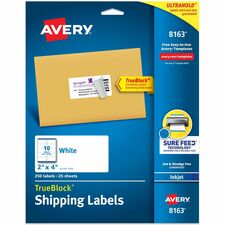 Avery 8163 Shipping Label