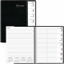 Brownline REDCB925BLK Planner