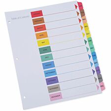 Universal UNV24810 Index Divider