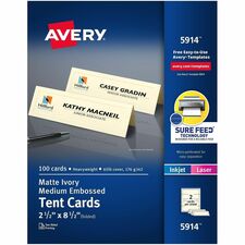 Avery 5914 Tent Card